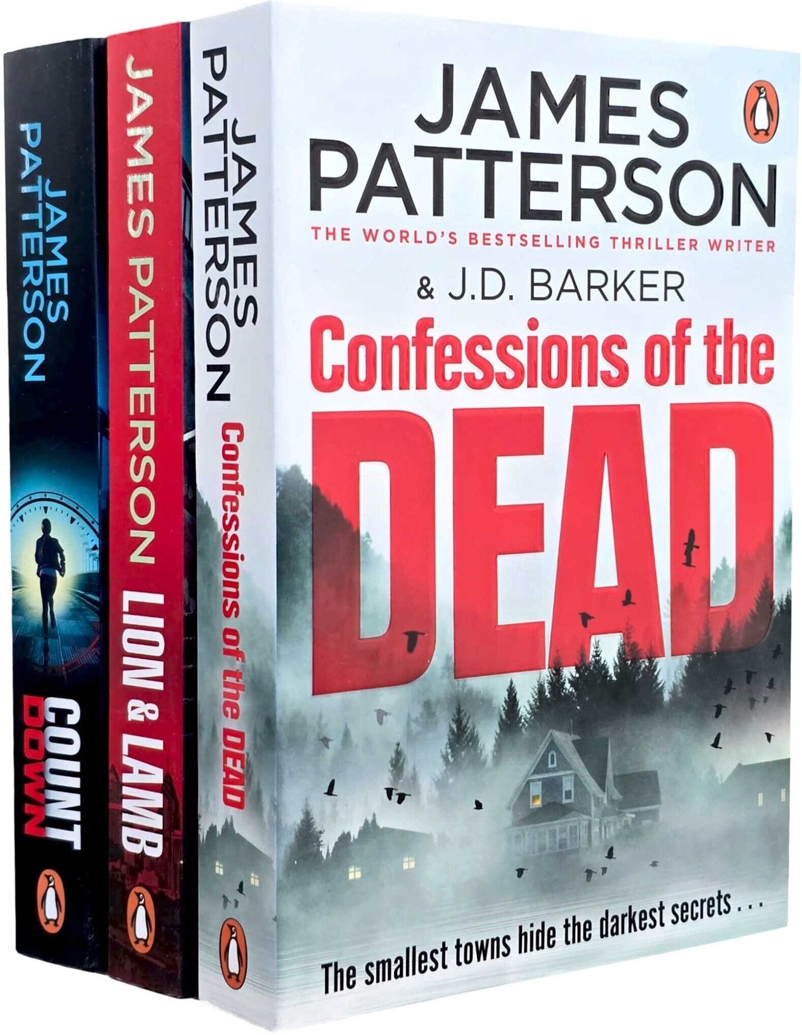 James Patterson: Countdown, Lion & Lamb & Confessions of the Dead 3 Books Collection Set - Fiction - Paperback Penguin