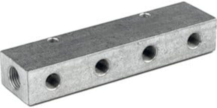 RIEGLER distributeur à bandes sorties d'un côté entrée 2x1/2 sortie 4x1/4 sortie 4x1/4 (VT 15404)