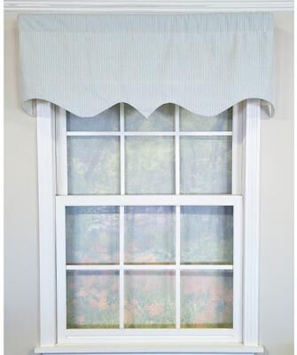 RLF Home Seersucker Regal Valance