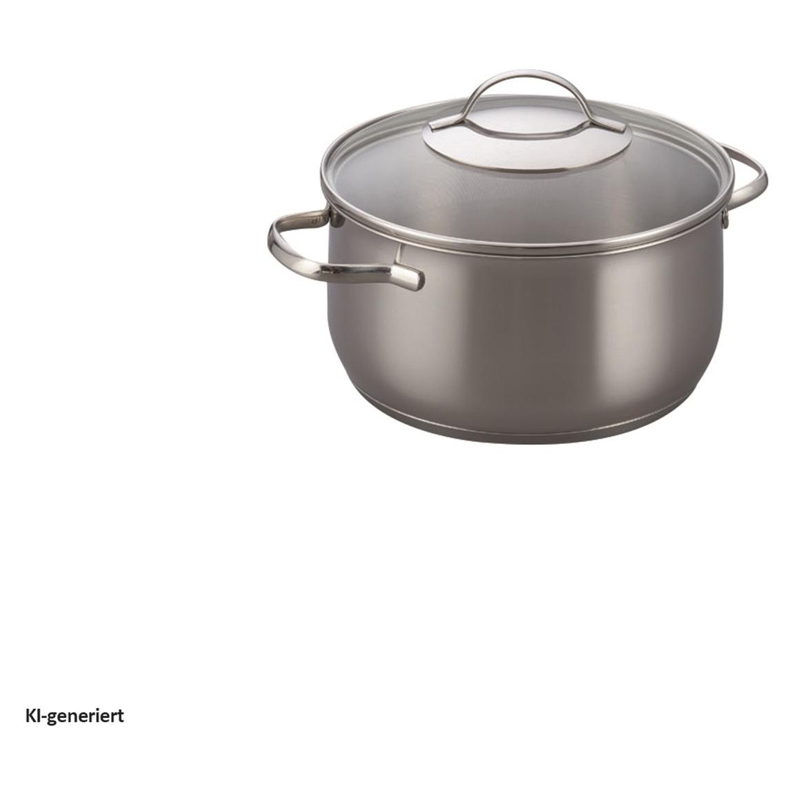 Kelomat Fleischtopf 1,8l mit Deckel (Kochtopf, Edelstahl) (2155549)