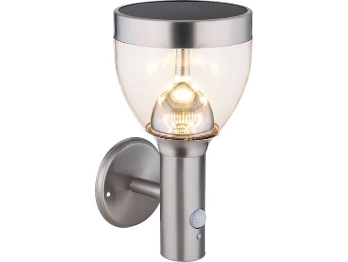 Globo Lighting Lampe solaire en acier inoxydable\, LED