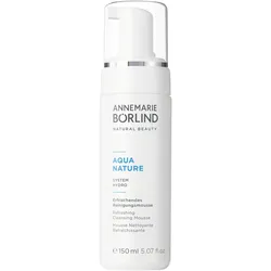 2x Annemarie Börlind, Gesichtsreinigung, AQUANATURE Erfrischendes Reinigungsmousse (Reinigungsmousse, 150 ml)