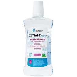 MIRADENT Oxysafe Active Mundspülung m.Aktivsauerst 500 ml