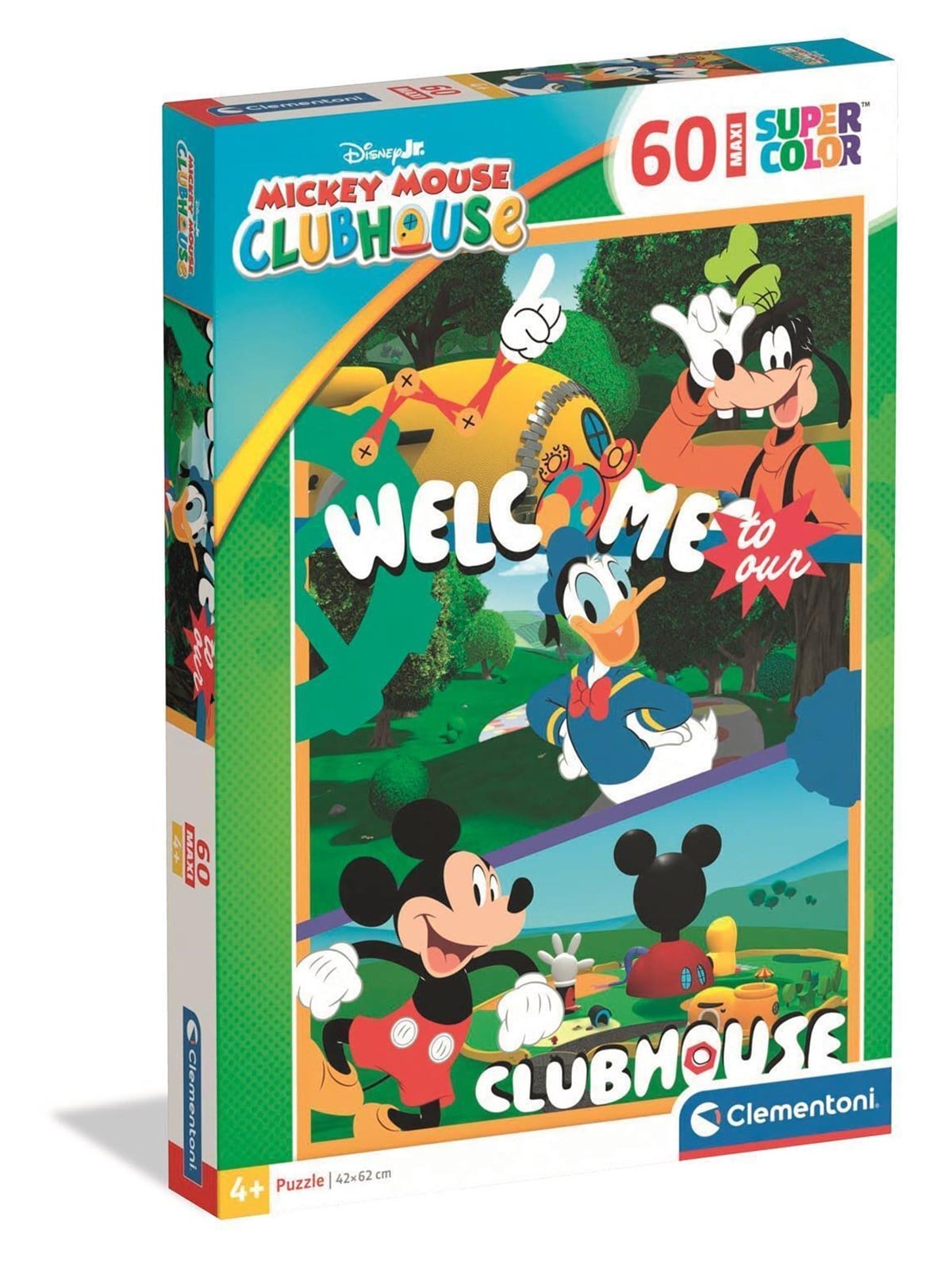 Clementoni Puzzle Maxi Mickey Mouse Club House 2026, 60 br 2D Puzzles