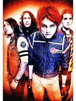 Inspire Select My Chemical Romance Band Poster Canvas MCR Singer Rock Music Wall Art For Bedroom & Living Room Decor cj56071 15.75 23.62 In Unframed