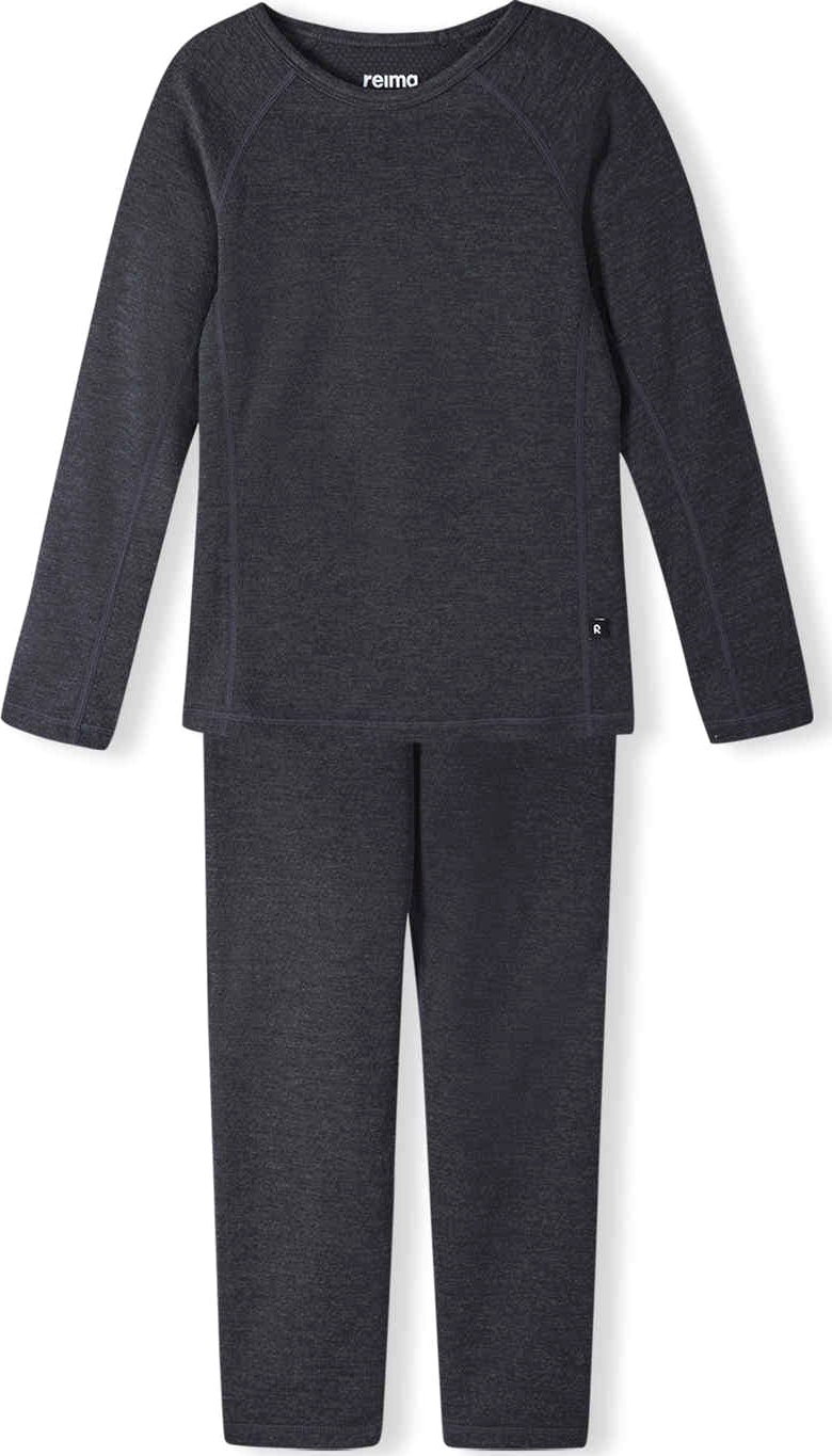 Reima Kids' Thermal Set Lani Black Melange Black melange 9510 120