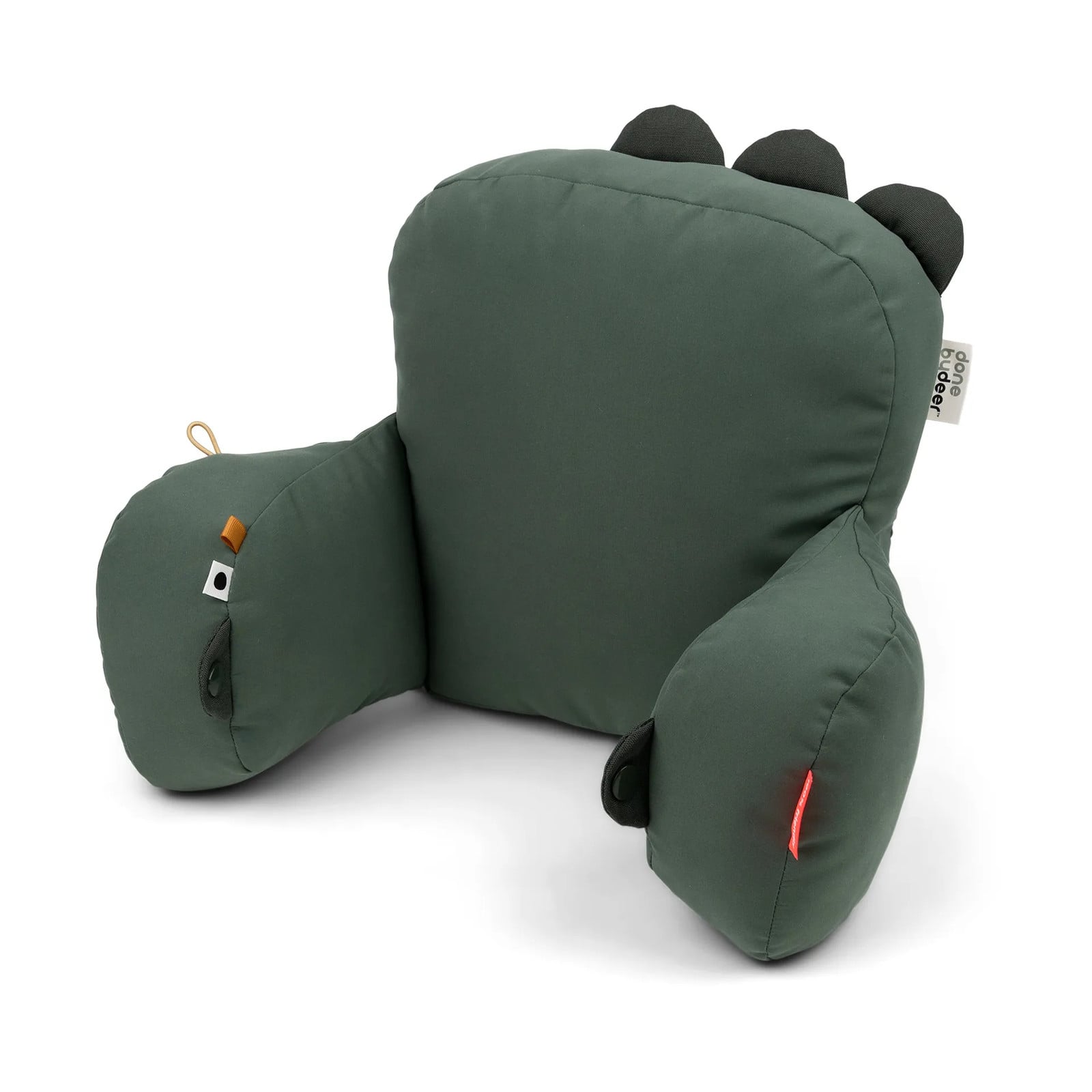 Done by deer Croco kinderwagen kussen Groen