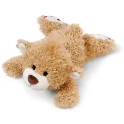 NICI Classic Bear Kuscheltier hellbraun liegend, 30 cm