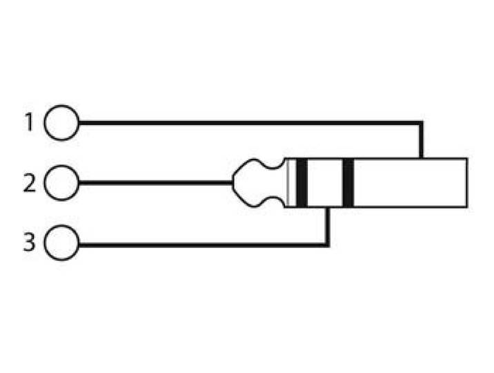 VELLEMAN - CAA04 stereo adapter, XLR-stekker/jack, 6,3 mm 640039
