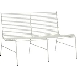 String Gartenbank 122 cm hellgrau