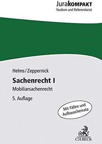 Tobias Helms - Sachenrecht I: Mobiliarsachenrecht (Jura kompakt) - Preis vom 30.09.2026 22:30:23 h