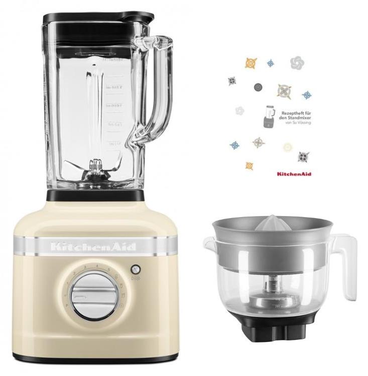 KitchenAid K400 Standmixer Saftpaket Crème