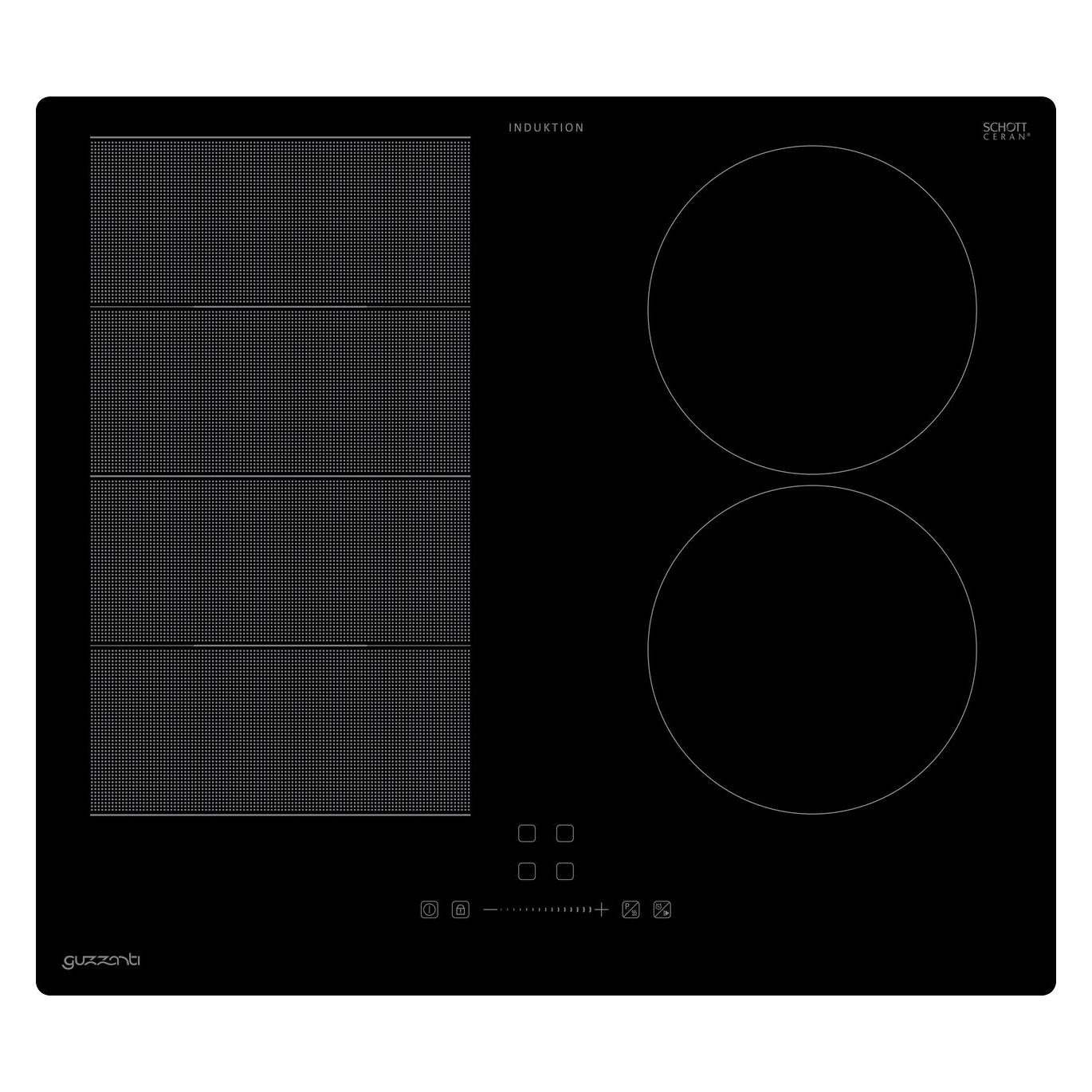 Guzzanti GZ 8405A (59 cm, Induktionskochfeld) (GZ 8405A)