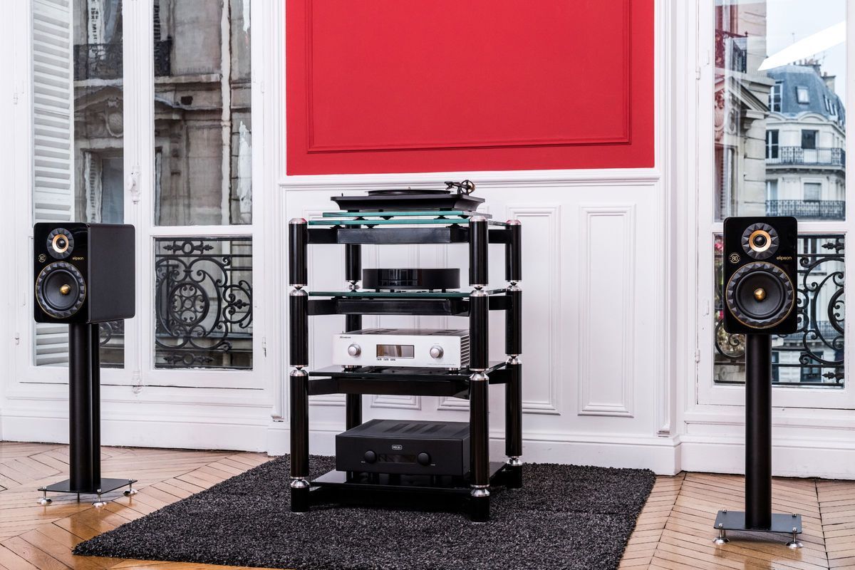 NorStone Spider HiFi Rack Svart