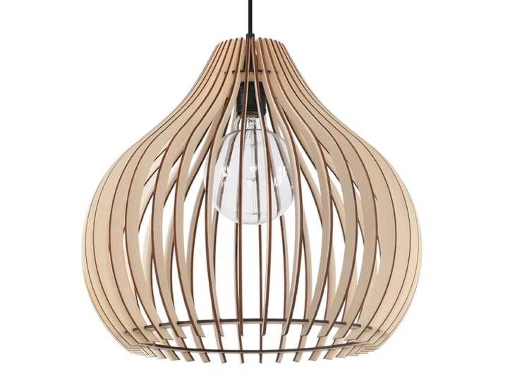Suspension dome en bois, L: 40cm