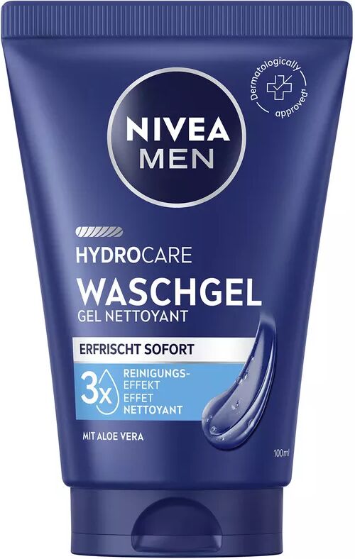 Nivea - Men Original Erfrischender Waschgel, Men Erfrischend, 100  ml