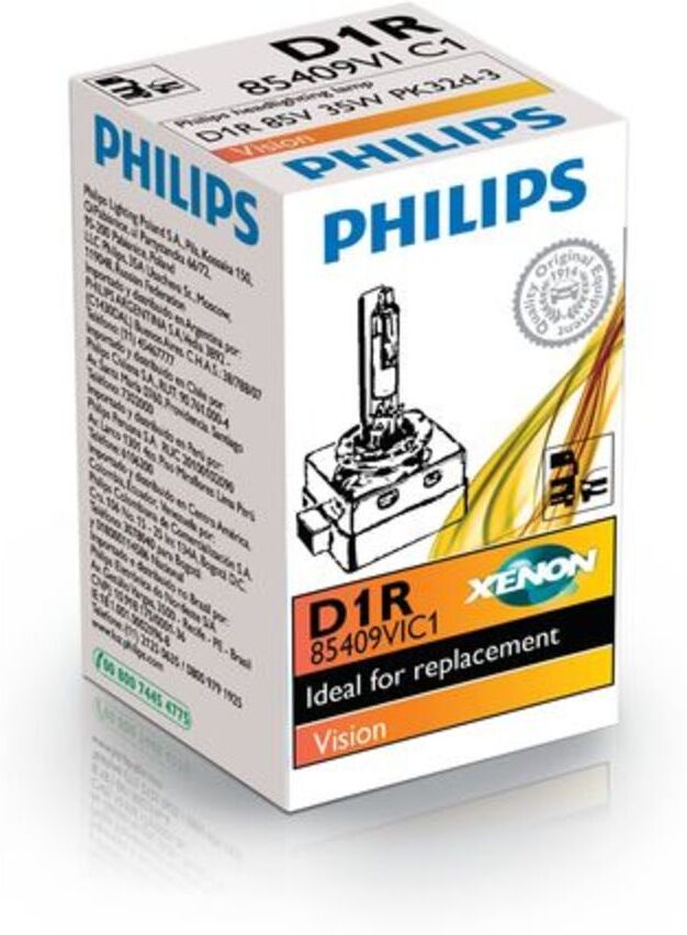 Xenon lamp PHILIPS D1R Xenon Vision 85V, 35W
