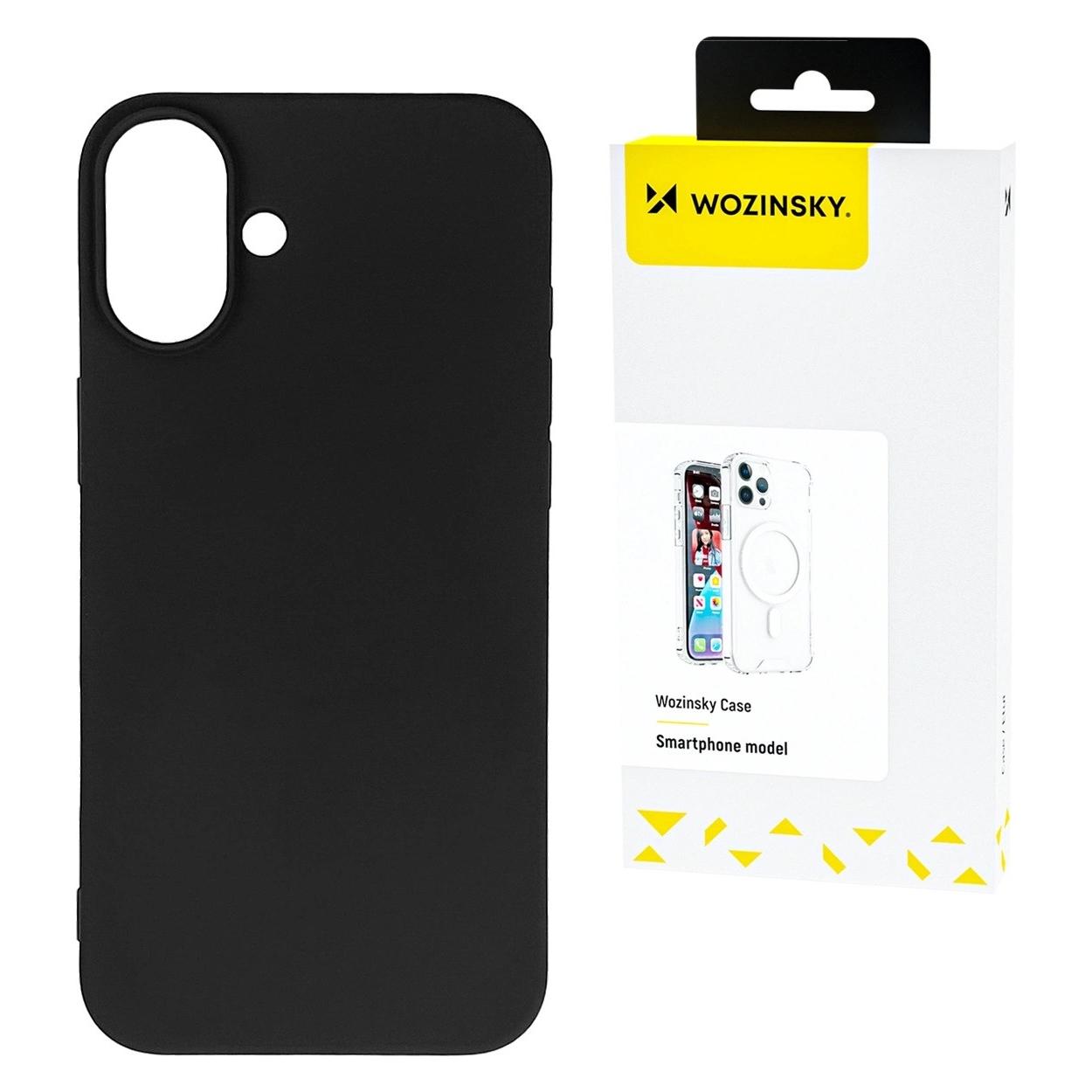 Wozinsky Silicone Case for Samsung Galaxy S25+ - Black (Samsung Galaxy S25+) (Wozinsky Silicone Case Samsung Galaxy S25+ Black)