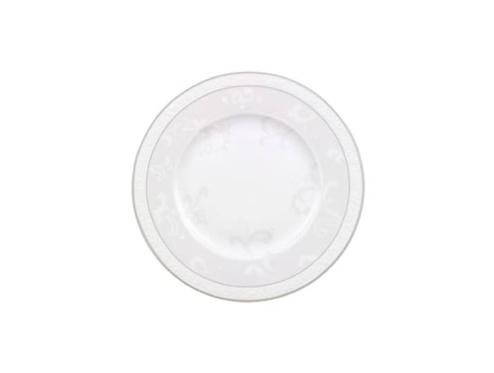 Villeroy & Boch 10-4392-2650 Gray Pearl Assiette à Dessert Porcelaine Gris 22\,5 x 22\,5 x 7\,5 cm