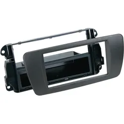  Radiohalterung Seat Ibiza Doppel ISO ( nitschwarz) 