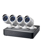 LevelOne CCTV 8-Kanal Fix Out H.265 IR 4xCam inkl. (DSK-8001)