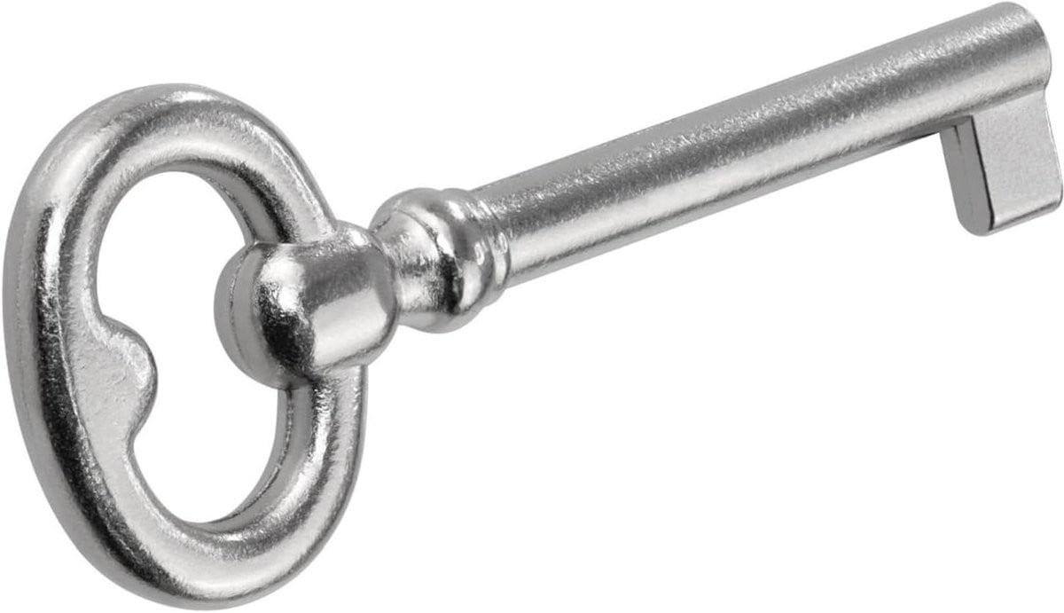 Meubel Wrench Decoratieve Sleutel Nikkel 43 mm