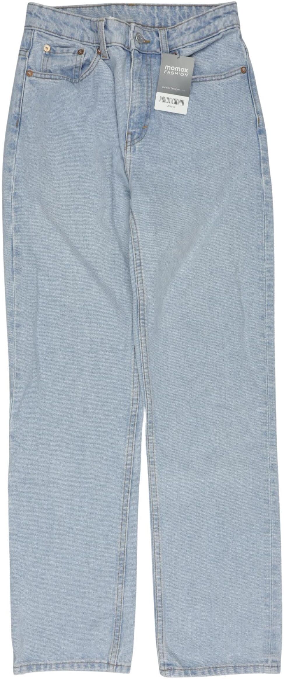 Weekday Damen Jeans, Hellblau, Gr. W26, Baumwolle - Second Hand