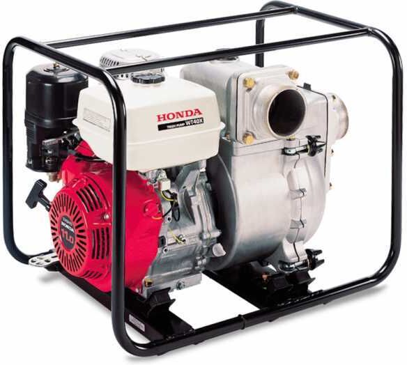 Honda WT 40 - Motopompa a scoppio per acque sporche - Raccordi 100 mm