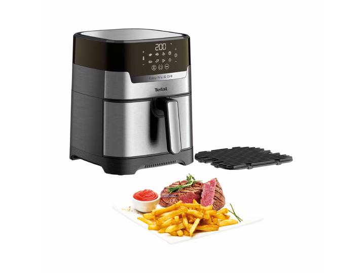 Tefal EY505D15 Easy Fry & Grill Precision+ Heissluftfritteuse – Airfryer - Friteuse – edelstahl