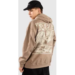 Dravus Rooted Hoodie brown savana Gr. M