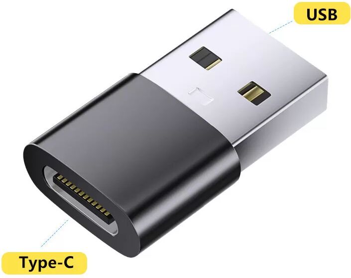 INF Adaptateur USB C vers USB - Pack de 2 (Design Minimaliste)
