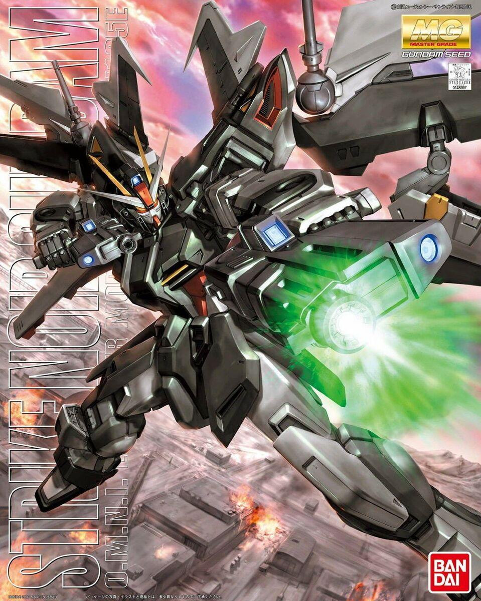Bandai Gunpla Strike Noir Gundam MG 1/100 Master Grade modelkit