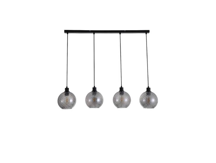 Lineare Design Pendellampe Radiance 4-Flammig Gold, Champagne Searchlight