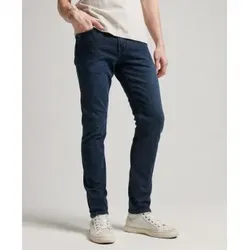 Superdry für Herren. M7010888A Slim Fit Jeans aus Bio-Baumwolle in navy (30/34), Lässig, Denim, Nachhaltig, Marine