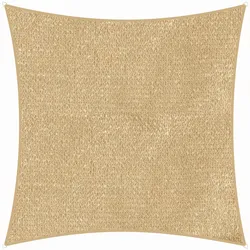 Sonnensegel Teneriffa Quadrat ca.360x0,5x360cm Naturfarben