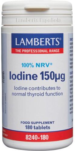 Lamberts Iodine 150 g 180 Tablets