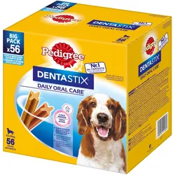PEDIGREE DentaStix (mittelgroße Rassen) Dental Delikatesse für Hunde 8x7-tlg. - 1440 g