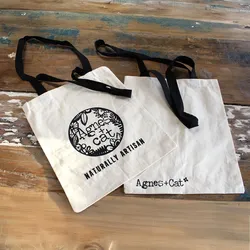 Agnes and Cat Cotton Bag 6oz - 35x30 cm - Agnes+Cat