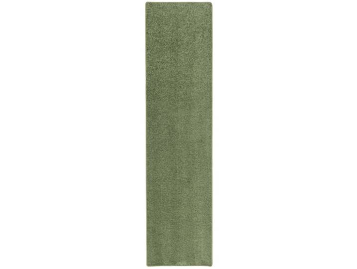 Tapis couloir uni vert 100x300 cm