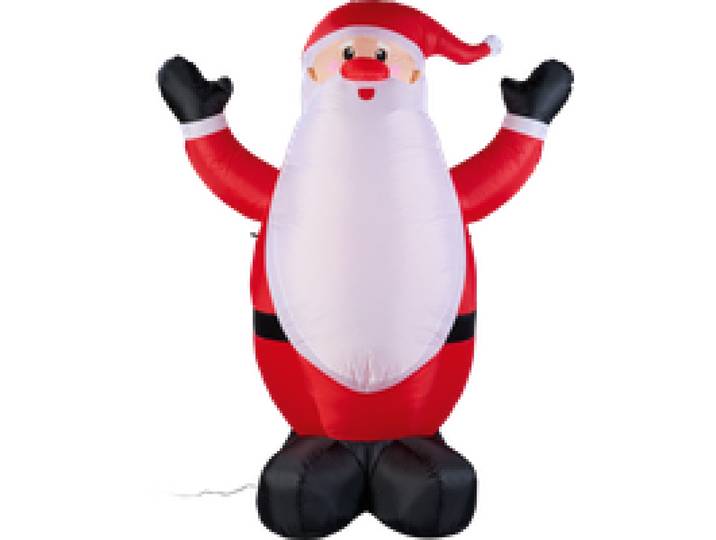 LIVARNO® Personnage de Noël LED gonflable automatique (Père Noël)