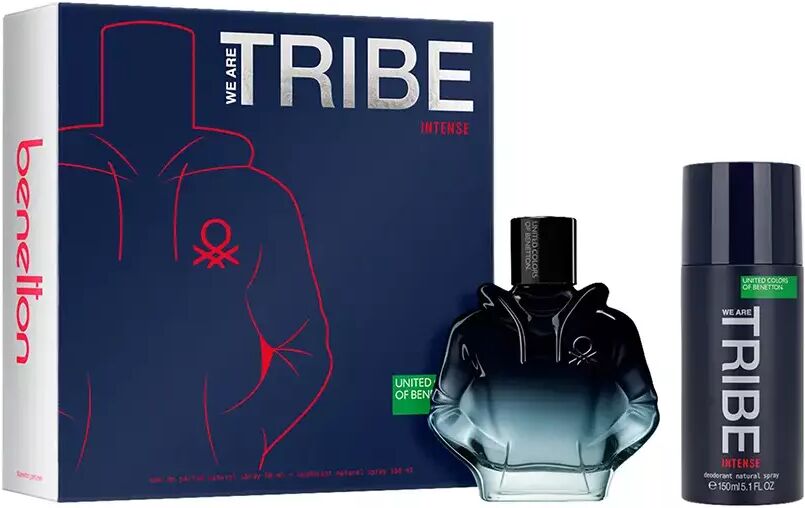 Benetton We Are Tribe Intense Men 2-Piece Gift Set