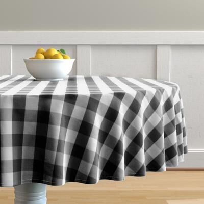 Fabstyles Country Check Cotton Tablecloth