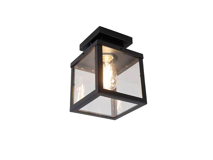 Plafonnier d'extérieur intelligent industriel noir avec Wifi ST64