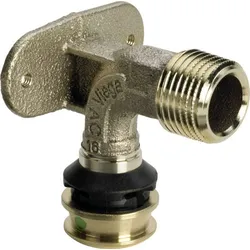 Pressfitting Viega Raxofix 5325.4 Wandscheibe 16mm x 1/2" AG SC-Contur