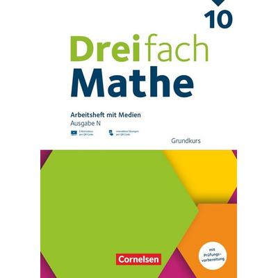 Dreifach Mathe - Ausgabe N - 10. Schuljahr, Taschenbuch von , Cornelsen Verlag, 978-3-06-042808-3