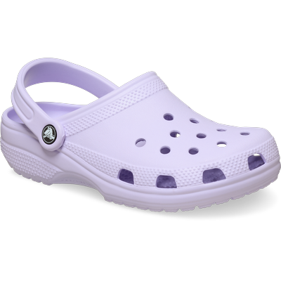 Clog CROCS "Classic Clog", Damen, Gr. 38, Croslite™, lila, Schuhe Clog, Sommerschuh, Schlappen, Hausschuh passt zu Jibbitz