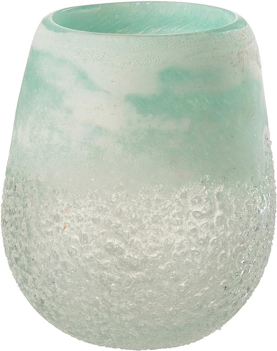 Windlicht Scavo Glas Aqua Small voor tealights