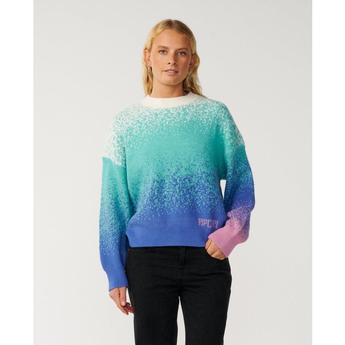 RipCurl Bossa Nova Degradé Crew ocean (0150) M 040WKN-0150-M