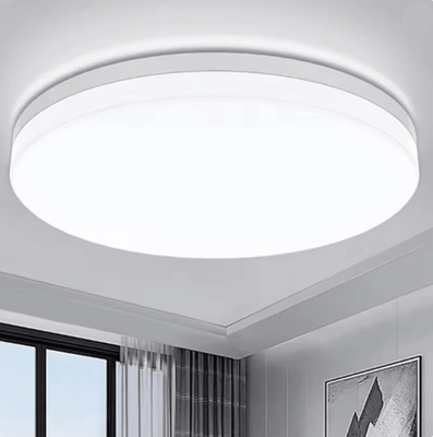 Inspire Essentials SlimGlow Ultra Thin LED Ceiling Light Modern Round Ceiling Lamp warm White 15cm(18w)