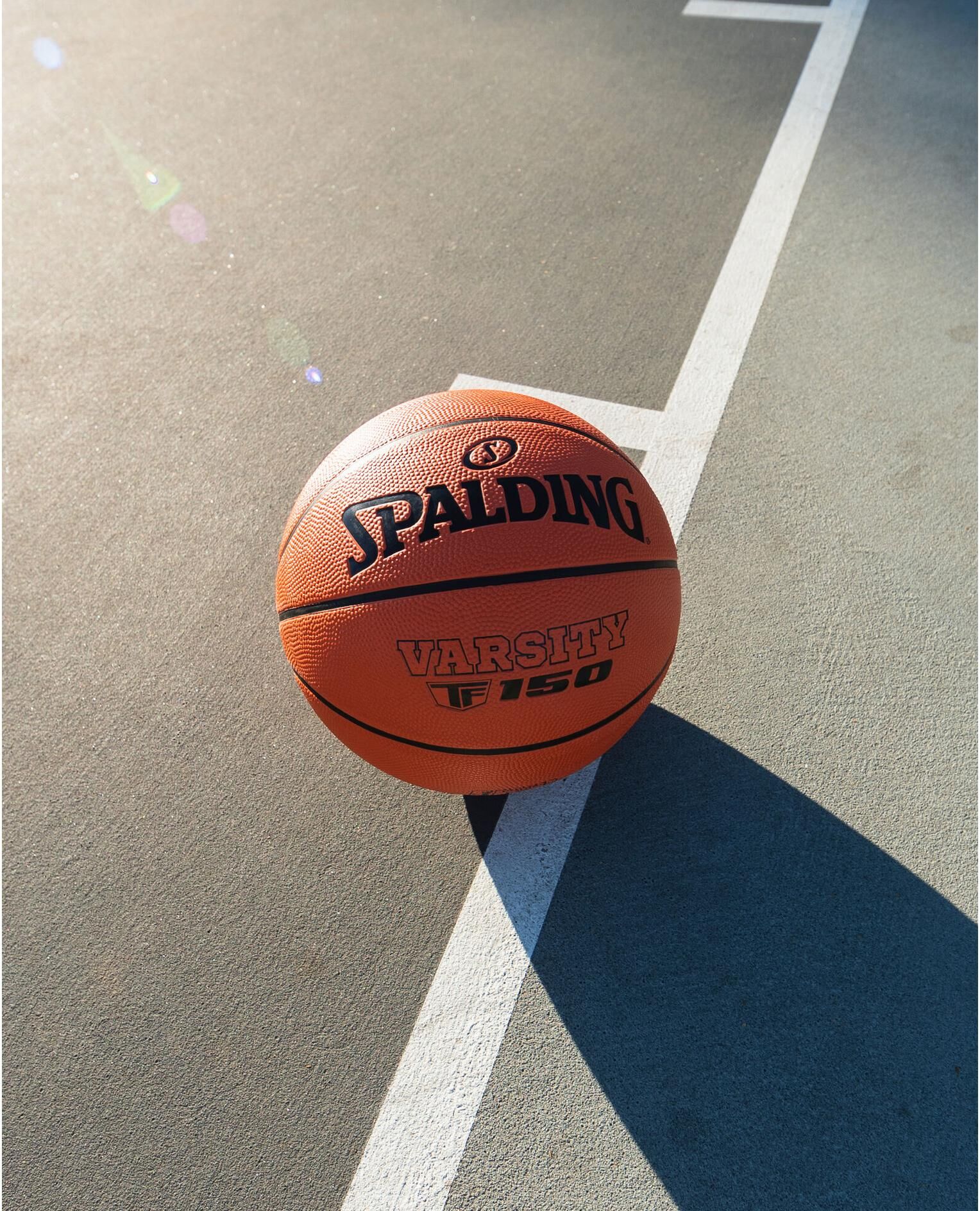 Basketball SPALDING "Varsity TF-150", braun, Bälle, Materialmix, Basketball braun Einheitsgröße